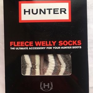 Hunter Fleece Welly Socks